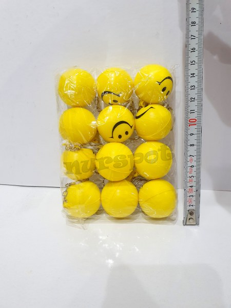 toptan anahtarlık emoji sünger top 12 li