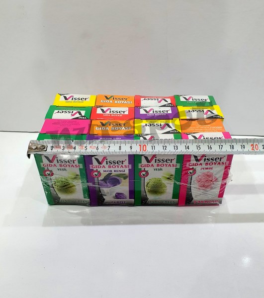 toptan gıda boyası 16 lı  9 gr.