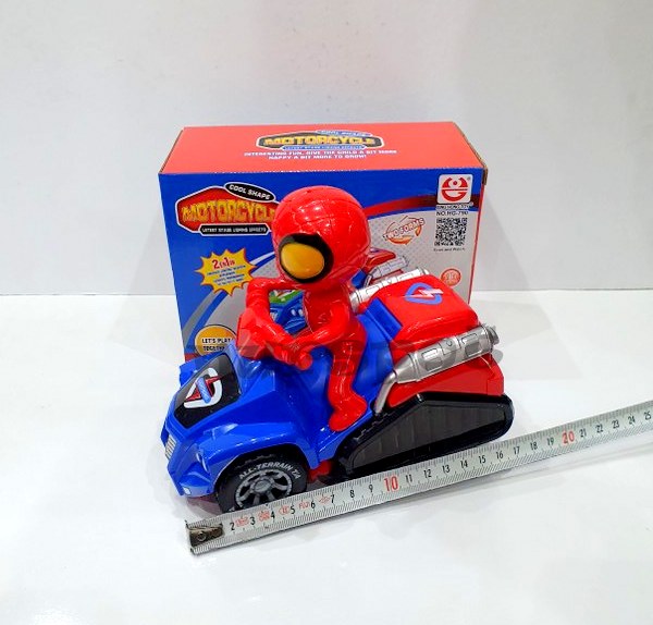 toptan oyuncak pilli motorsikletli  örümcek robot olan 790