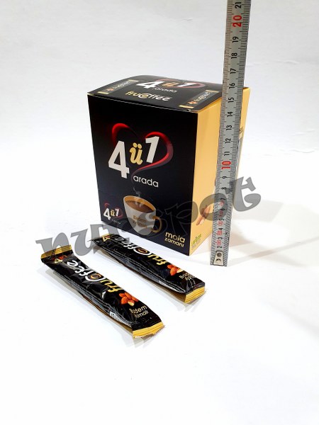 toptan badem aromalı 4 ü 1 arada kahve 24 lü paket 9213