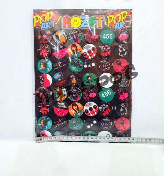 toptan rozet squid game model 