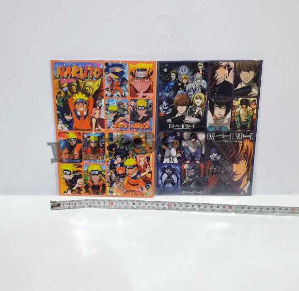toptan sticker anime model 25 li paket