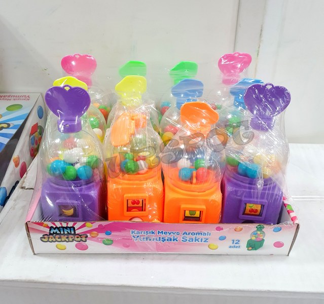 toptan sakız karışık meyve aromalı 12 li set  3334