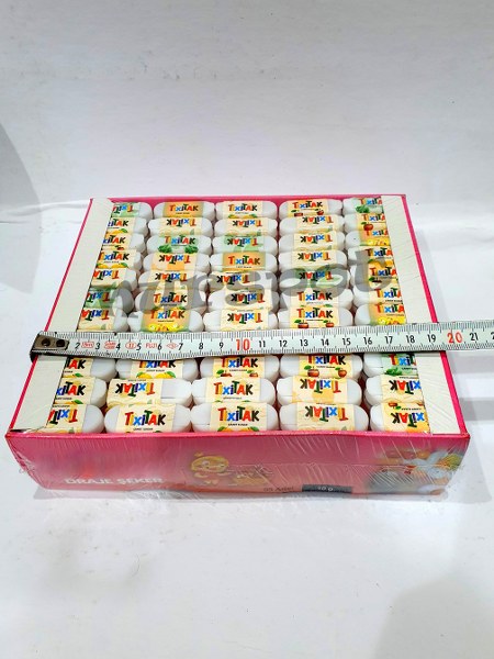 toptan draje şeker kutulu 55 li paket 