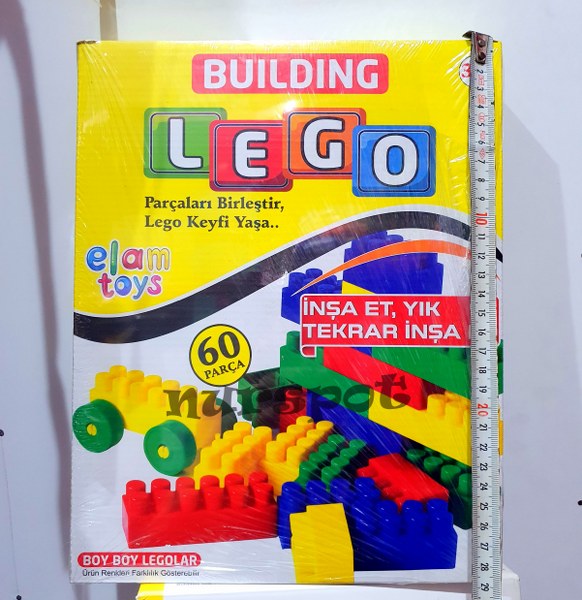 toptan oyuncak lego 60 parça kutulu  1239