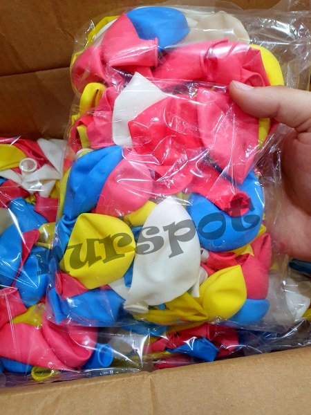 toptan balon 12 inç karma renk 