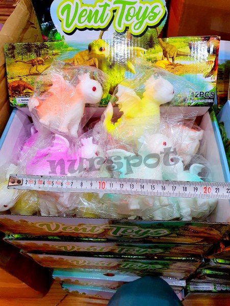 toptan oyuncak dinazor silikon  13245