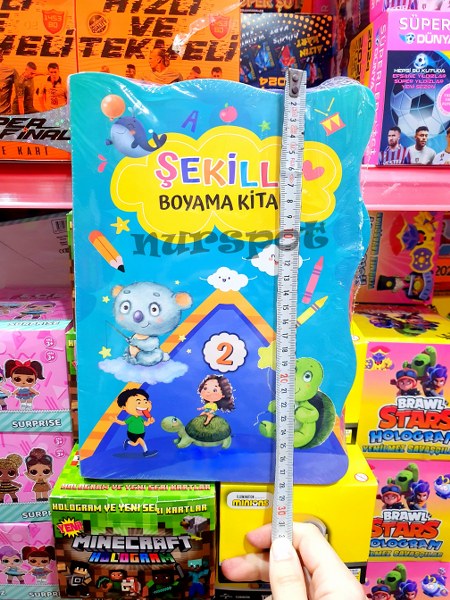 toptan boyama kitabı 12 yaprak 24 sayfa beyaz kağıt  1260