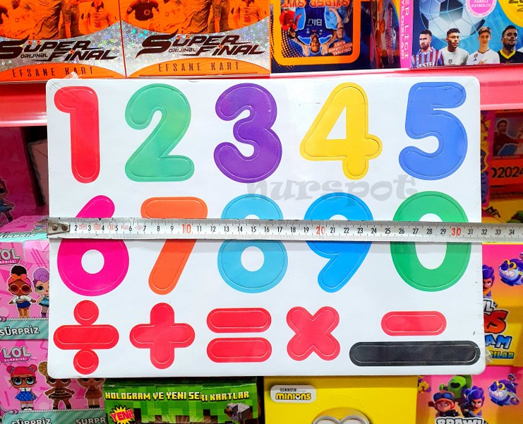 toptan yapboz puzzle rakam serisi eva model