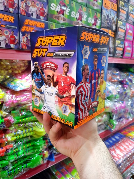 toptan futbolcu kartları süper şut 200 lü 0544