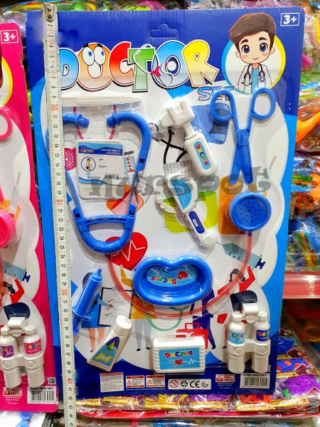 toptan oyuncak doktor seti mavi takım 041
