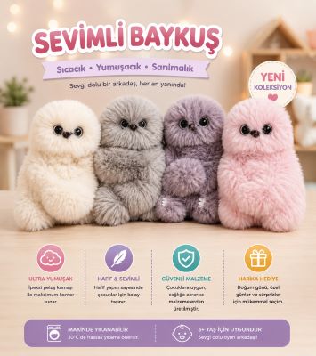 toptan mirumi sevimli baykuş peluş 