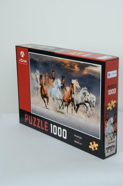 toptan eğitici yapboz 1000 li at model
