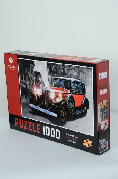 toptan eğitici yapboz 1000 li klasik araba model