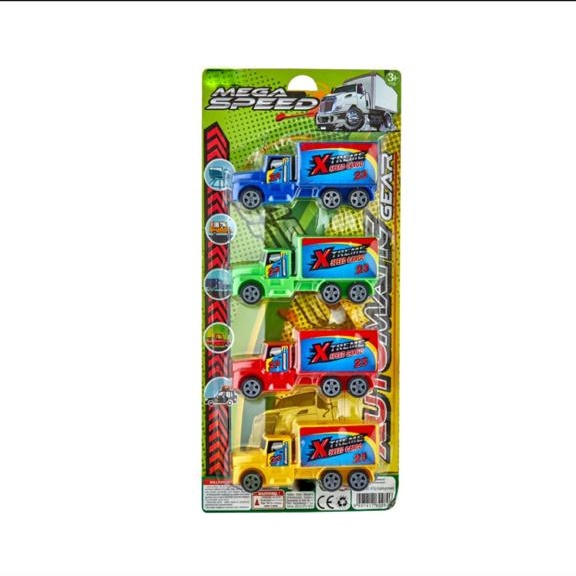 toptan oyuncak kamyonet 4 lü set   280