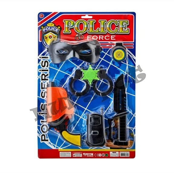 toptan oyuncak polis seti maskeli  305 
