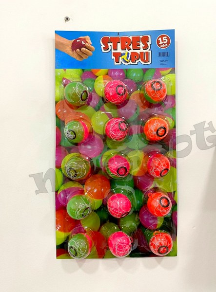 toptan oyuncak parmağa takılan ipli top büyük boy   2493