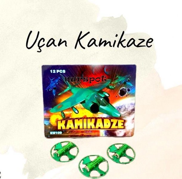 toptan uçan kamikaze 12 li paket    109