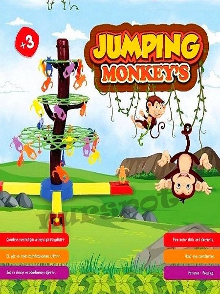 toptan zıplayan maymun jumping monkeys 40022