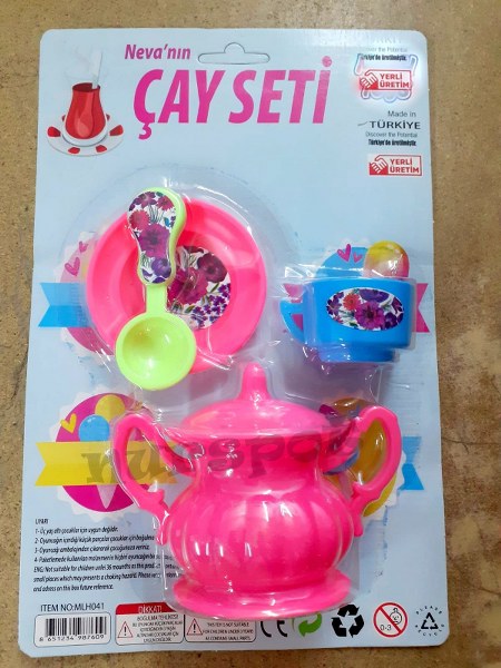 toptan oyuncak çay seti  041