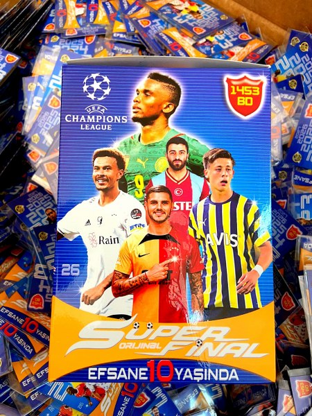 toptan süper final futbolcu oyun kartı 