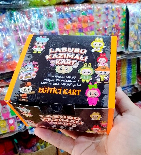 toptan kazımalı kart labubu  1150