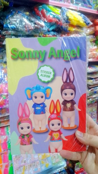 Defter sticker soony angel sticker albümü büyük boy