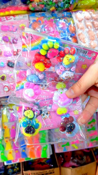 toptan pati sukuşi squishy 4 lü set renkli   2511