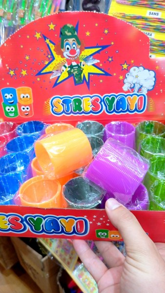 toptan stres yayı 24 lü kutu  5532