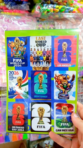 toptan dünya kupası sticker