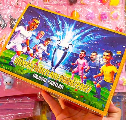 toptan futbolcu kartları dünya yıldızları 1567