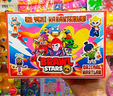 braw star oyun kartı 48 li mini kutu  5800