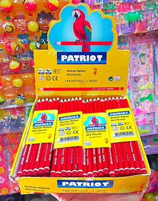 toptan kırmızı kurşun kalem 144 paket
