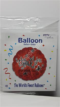 toptan folyo balon thank you