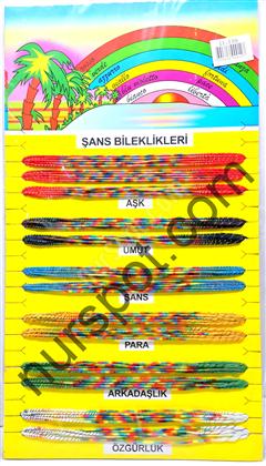 toptan şans bileklik
