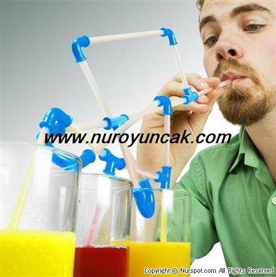 diy straws kokteyl kamış tesisatı