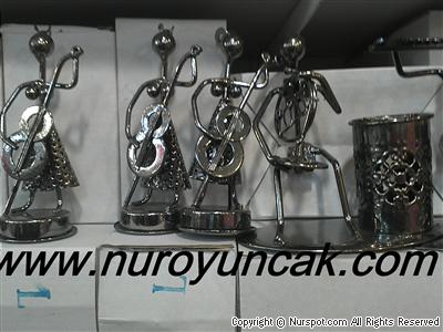 figürlü metal biblolar küçük