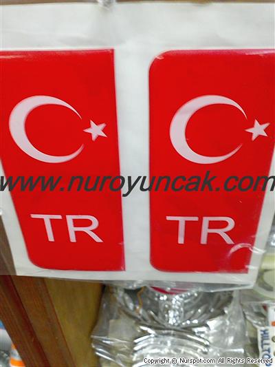 bayrak sticker 2li