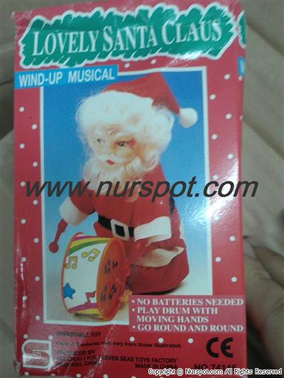 davul çalan noel baba
