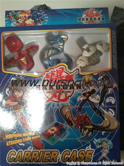 3lü çantalı bakugan