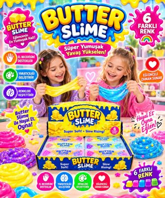 toptan slime butter özel kutulu
