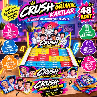 toptan oyuncu kartları crush model yeni model
