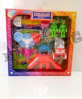 toptan oyuncak lunapark seti kutuda    260