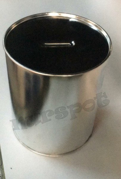 toptan metal kumbara baskısız kaliteli kalın
