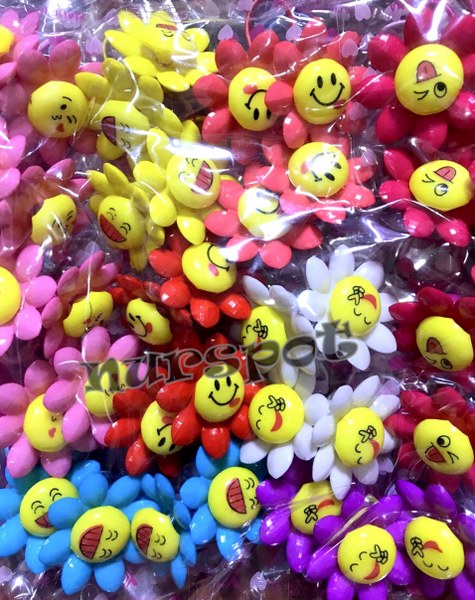 toptan okul tokası şeker emoji çiftli