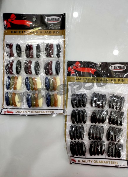 toptan eşarp iğnesi 4 lü mini poşet 12 li kartela