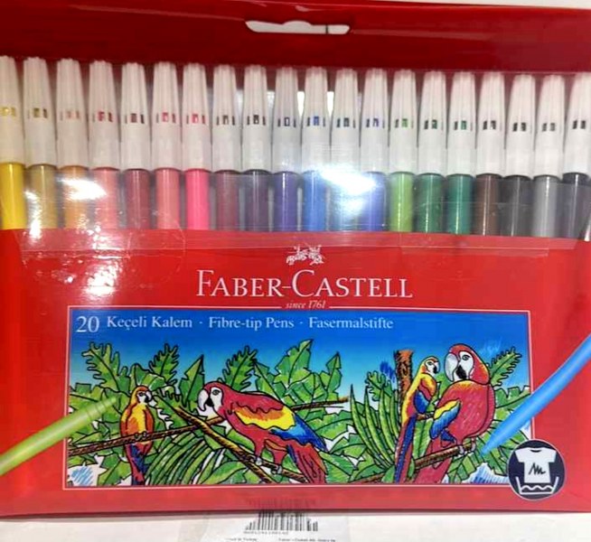 toptan faber keçeli kalem 20 li 