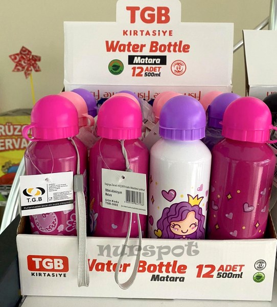 toptan su matarası alüminyum 500 ml