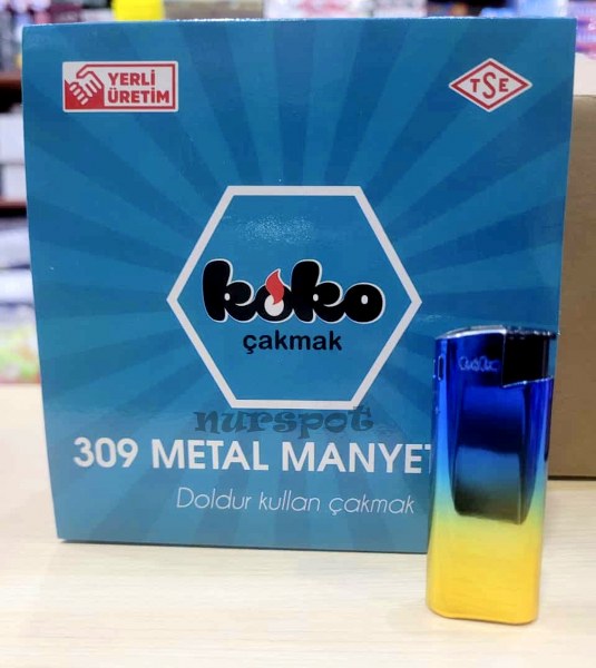 toptan çakmak manyetolu metal renkli karma 309