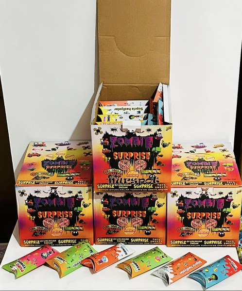 toptan süpriz kutu zombi 40 lı    0719